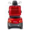 Back View of Red Afiscooter S4 Mobility Scooter