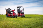 Afiscooter S4 Solar Canopy & golf cart lifestyle image