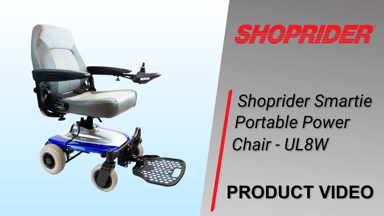 Shoprider Smartie Portable PowerChair - UL8W