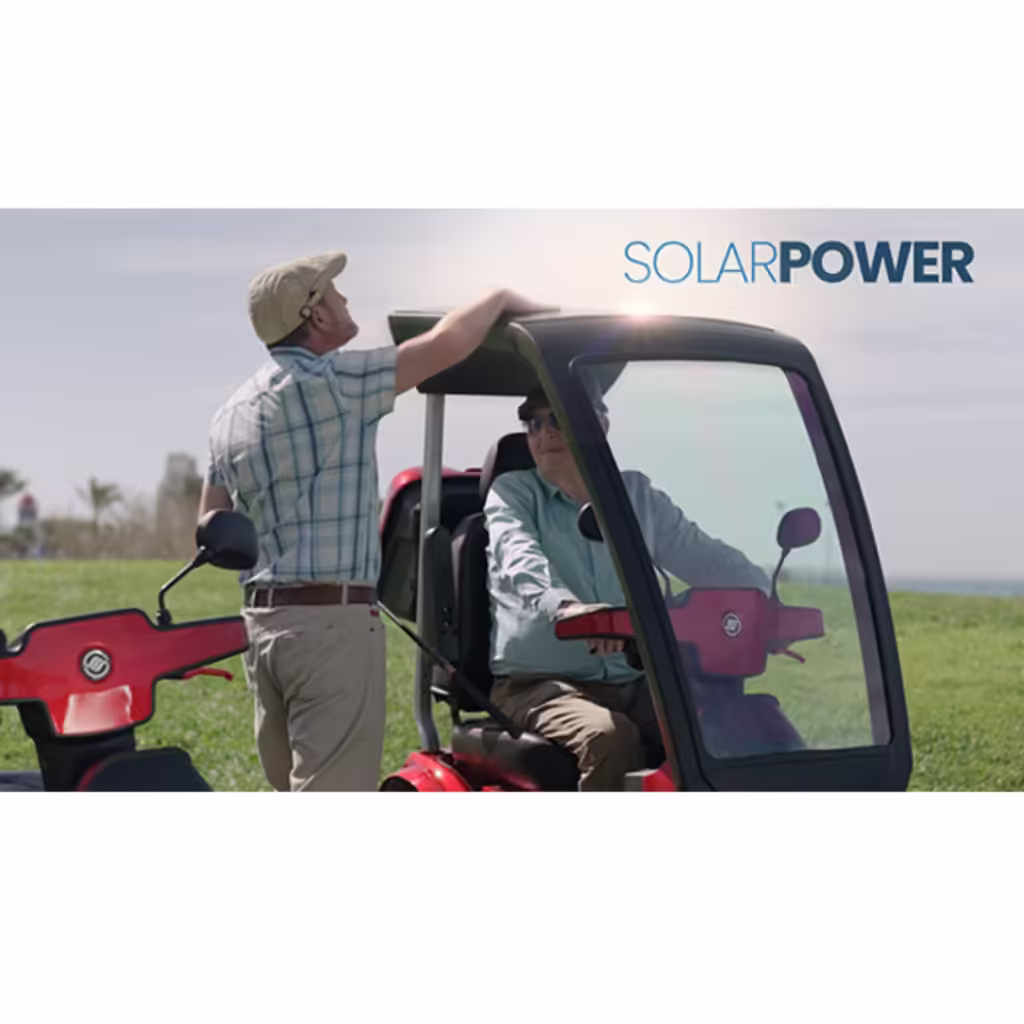 Afiscooter S4 SOLAR Canopy All-Terrain Mobility Scooter
