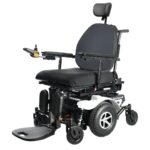 Avid by Merits Ultra HD P331 heavy duty power wheelchair with headrest studio view